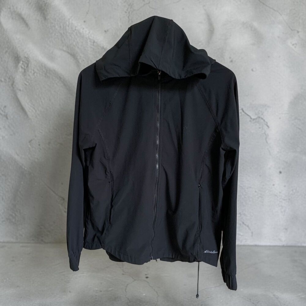 Eddie Bauer Women’s Full-Zip Hooded Windbreaker Jacket - Medium
